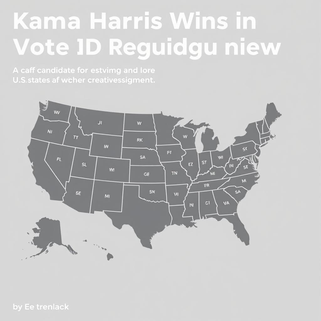 Kamala Harris vence em Estados dos EUA sem exigência de identificação do eleitor