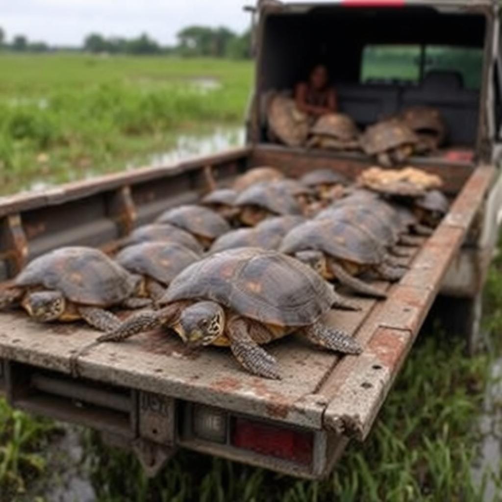 Indígenas na Amazônia são suspeitos de tráfico de tartarugas para venda ilegal; veja vídeo chocante