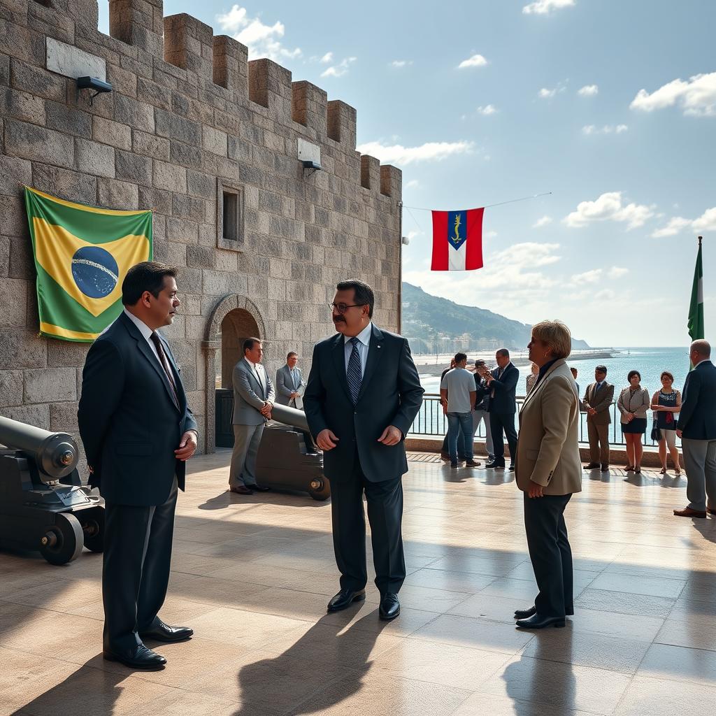 Lula Avalia Estruturas do Forte de Copacabana Para a Cúpula do G20 no Rio de Janeiro