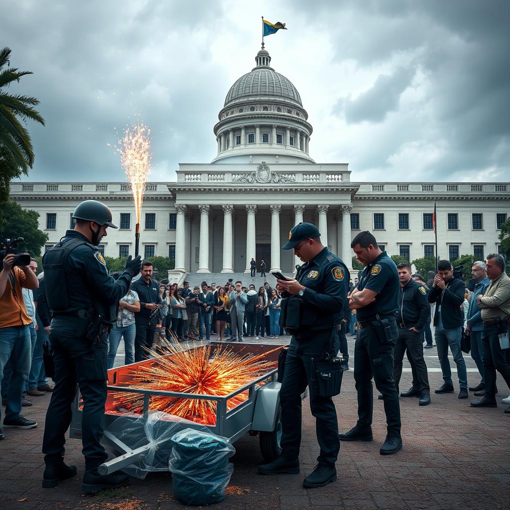 Polícia Federal Investiga Chaveiro que Acessou Fogos de Artifício Próximo ao STF