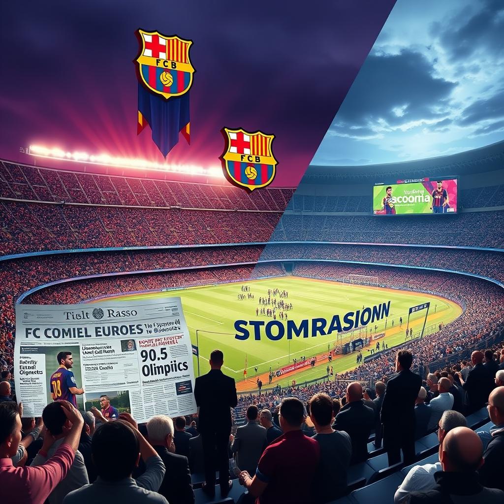 FC Barcelona: Prejuízos Milionários e Desafios Financeiros em 2023-2024