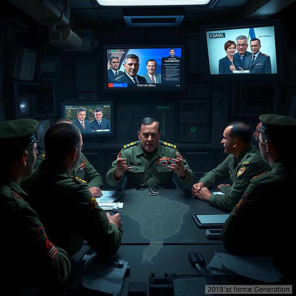 Conversa entre militares revela plano de golpe e ameaça à democracia brasileira