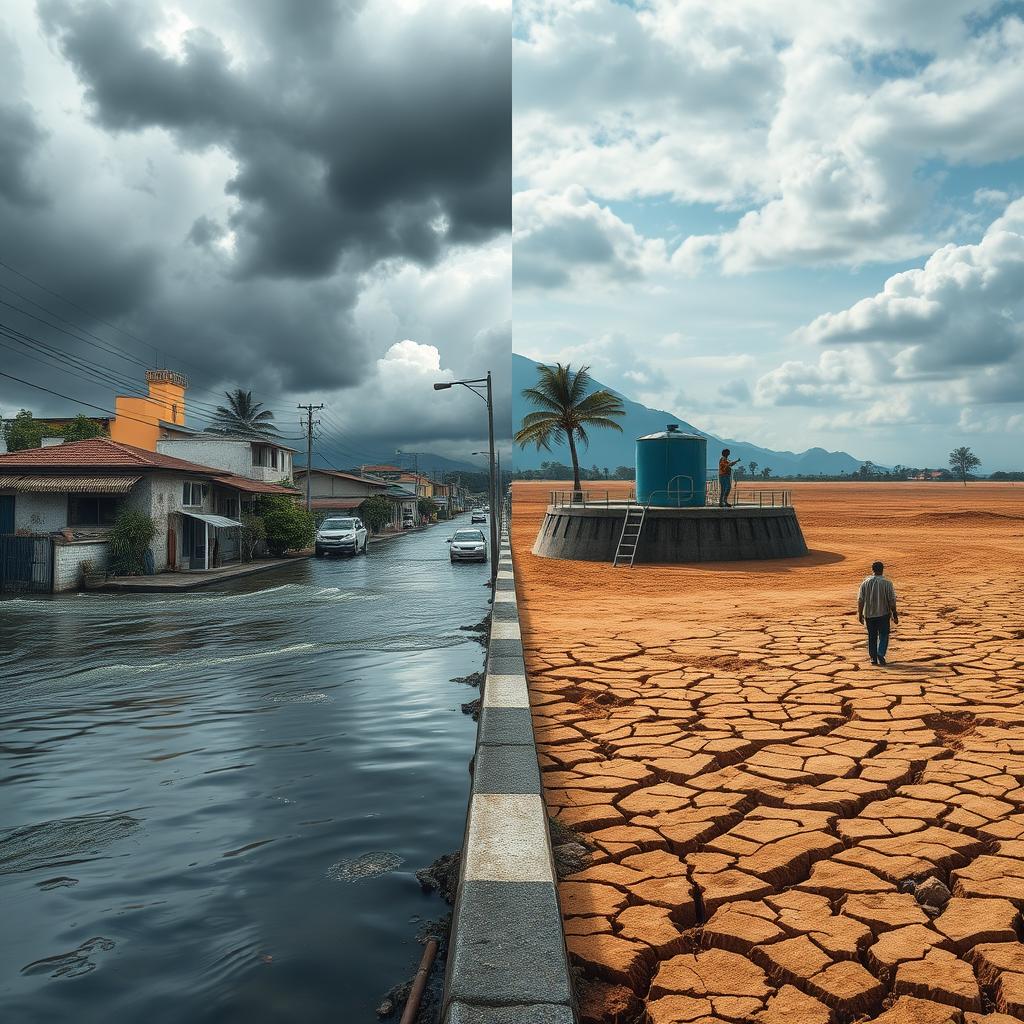 Impactos das Mudanças Climáticas no Saneamento Básico do Brasil até 2050