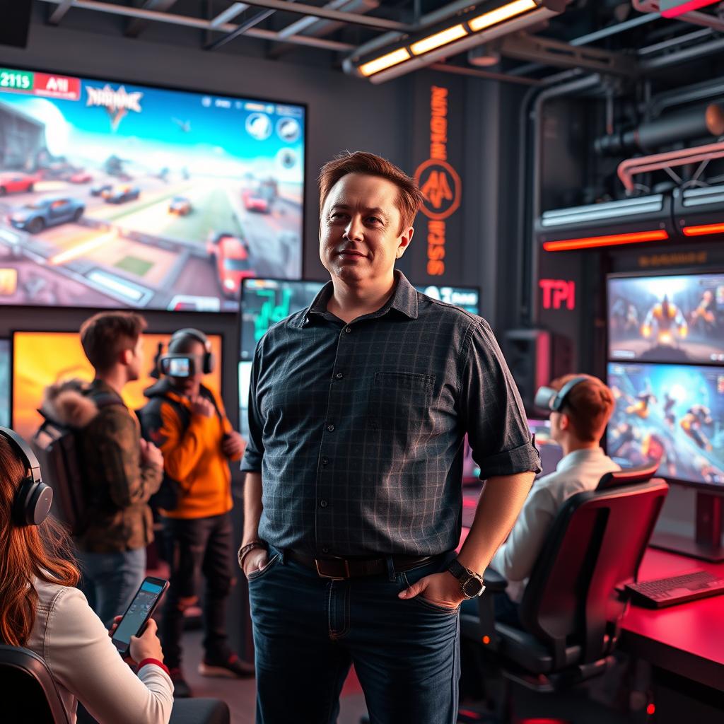 Elon Musk Cria Estúdio de Jogos com Inteligência Artificial: Revolução no Setor