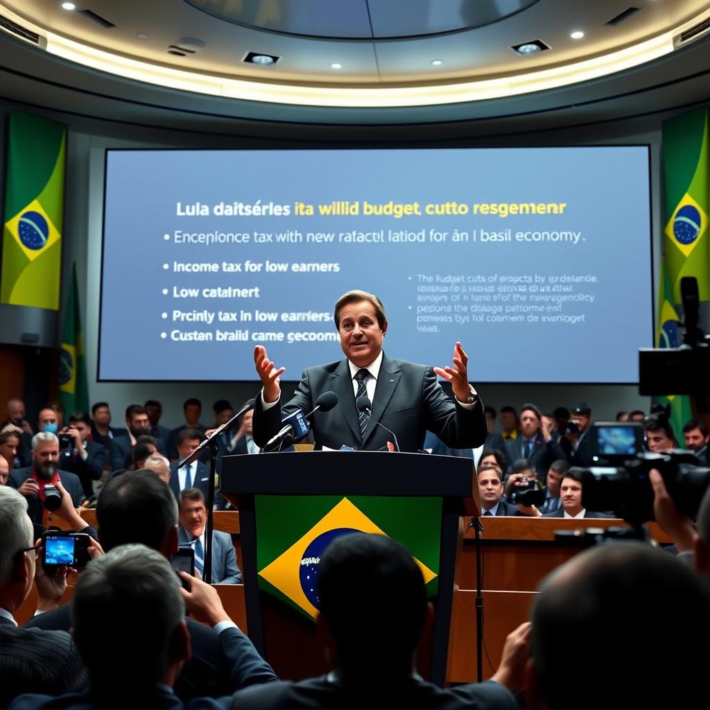 Lula Apresenta Pacote de Corte de Gastos e Expressa Otimismo diante da Crise Econômica