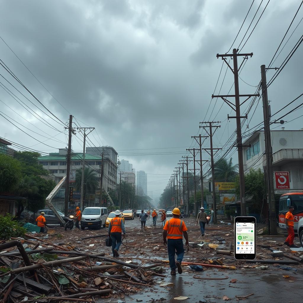 Grande São Paulo Enfrenta Crise de Energia: 88.000 Clientes Sem Luz Após Tempestade