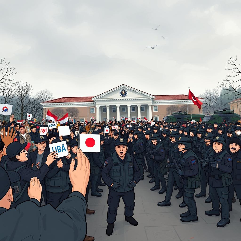 Prisão do Presidente Afastado da Coreia do Sul: Conflitos e Polarização na Sociedade