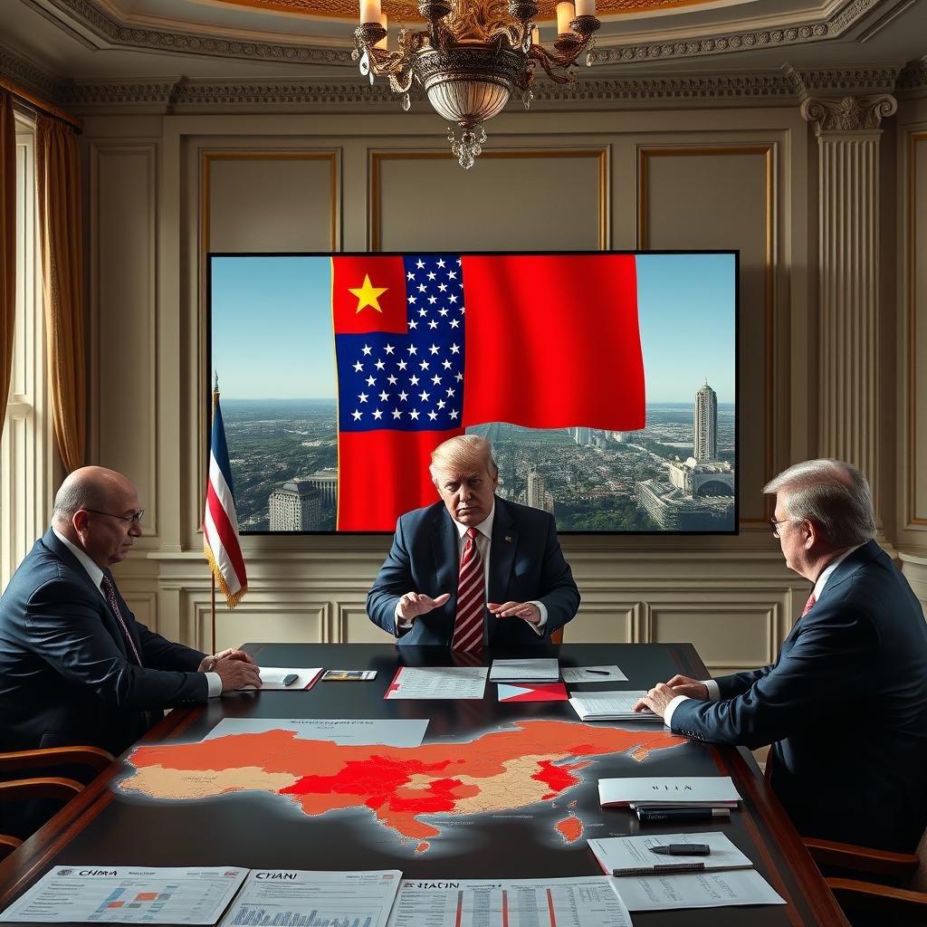Donald Trump Planeja Visitar a China nos Primeiros 100 Dias de Mandato