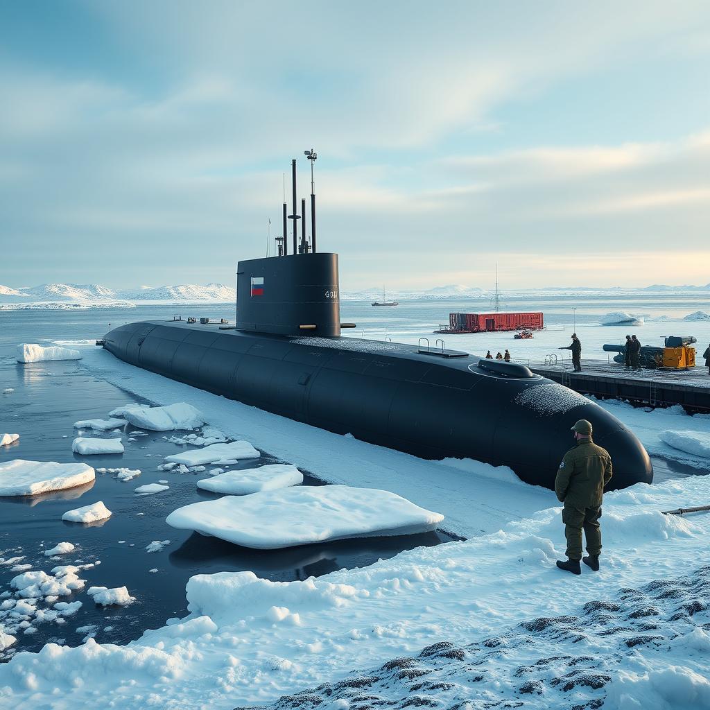 Rússia Aumenta Tensão no Ártico com Envio de Submarino Nuclear para Fronteira com a Noruega
